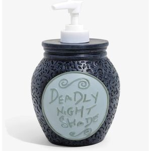 The Nightmare Before Christmas Deadly Nightshade Jar Soap Dispenser